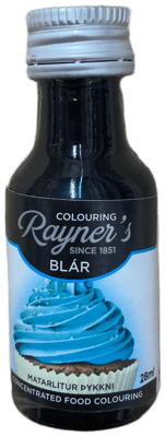Rayner's Blár Matarlitur Þykkni 28 ml