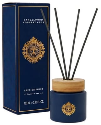 Sandalwood Country Club Blue Signature Driftwood & Sea Salt Diffuser 100ml
