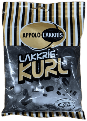 Appolo Lakkrís Kurl 150 g