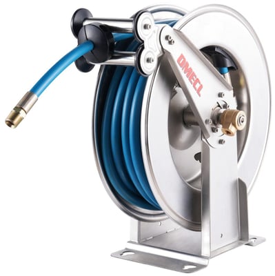 DMECL SR640 Slönguhjól ryðfrítt 20m 3/8-280bar