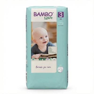 Bambo Nature 3 bleyjur 52 stk