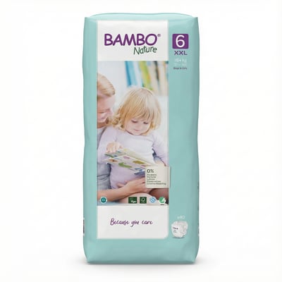Bambo Nature stærð 6 XXL bleiur 40 stk