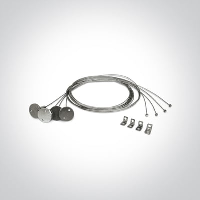 Suspension kit for led panels