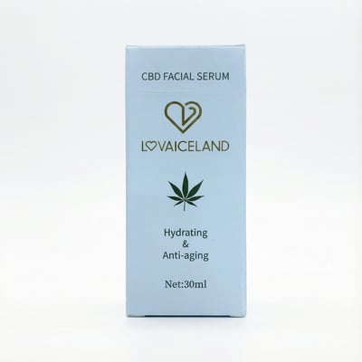 Lovaiceland CBD andlitssermi rakagefandi og gegn öldrun 30 ml