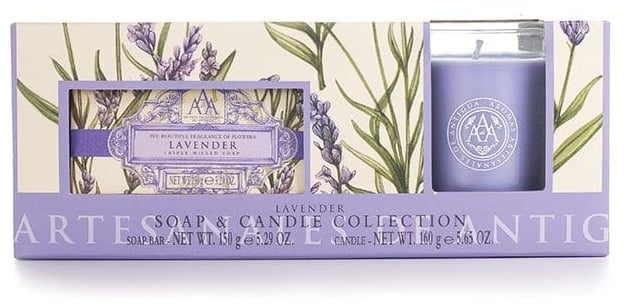 Aromas Artesanales de Antigua Lavender Gjafa- og dekursett 150 gr