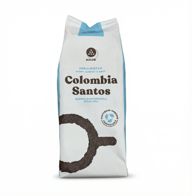 Te & Kaffi Colombia Santos Malað 400 g