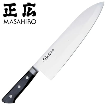Masahiro VIRGIN CARBON Santoku hnífur - 240 mm.