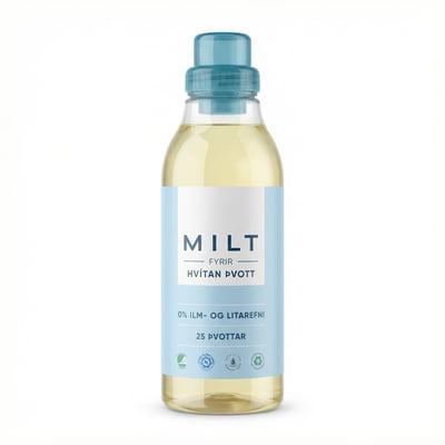 Milt Fyrir Hvítan Þvott 750 ml