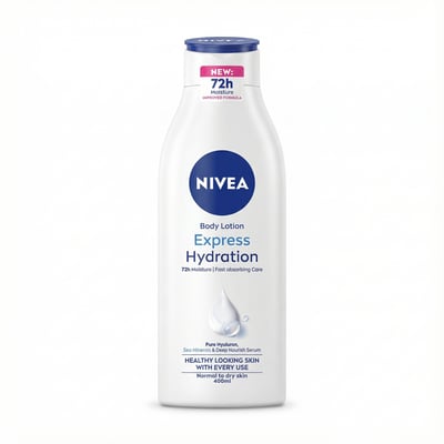 Nivea Express Hydration líkamsáburður 400 ml