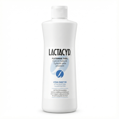 Lactacyd fljótandi sápa án ilmefna 500 ml