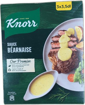 Knorr bearnaise sósa 3 x 19 g