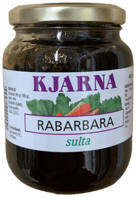 Kjarna Rabarbara sulta 400 g