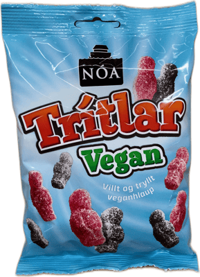 Nói Síríus Tritlar Vegan Villt og Tryllt Veganhlaup 150 g