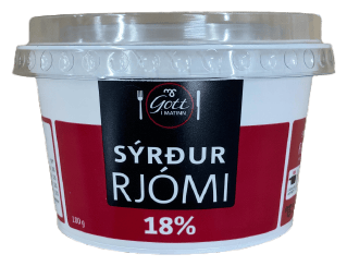Gott í matinn Sýrður rjómi 18% 180 g