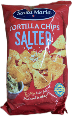 Santa Maria tortillaflögur saltaðar 185 g