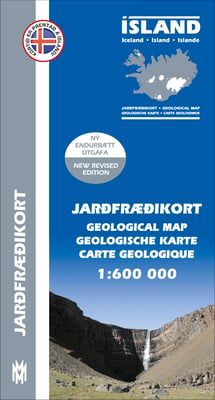 Jarðfræðikort 1:600 000 nýtt
