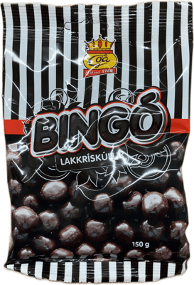 Góa Bingo Lakkrískúlur 150 g