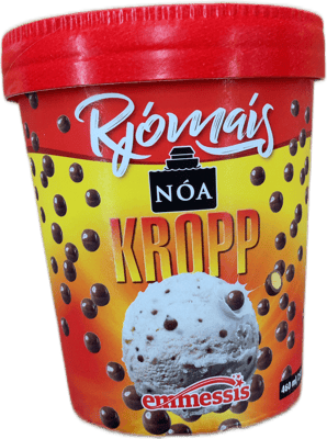 Emmessís Rjómaís með Nóa Kroppi 460 ml