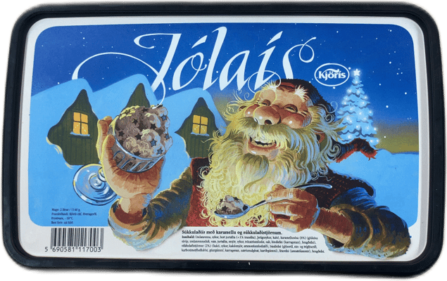 Kjörís jólaís 2 ltr