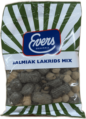 Evers Originale salmíak lakkrísblanda 200 g