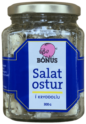 Bónus Salatostur í kryddolíu 300 g