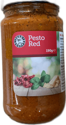 Euro Shopper rautt pestó 190 g