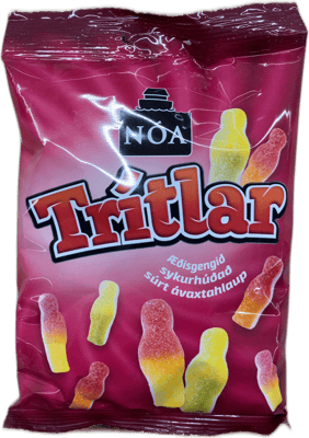 Nóa Tritlar Sykurhúðað Súrt Ávaxtahlaup 150 g