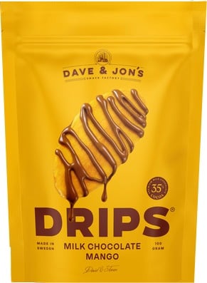 Dave & Jon's mangó með mjólkursúkkulaði 100 g