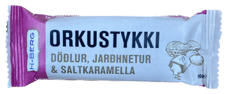 Hberg orkustykki saltkaramellu 50 gr