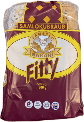 Samsölubakarí Fitty Samlokubrauð 500 g