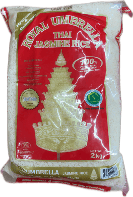 Royal Umbrella taílensk jasmínhrísgrjón 2 kg