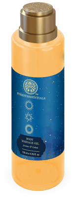 Forrest Essentials Relaxing & De-stressing Body Nuddolía Sandalwood & Saffron 130 ml