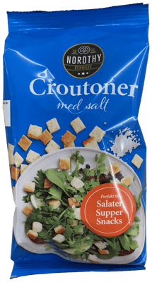 Nordthy brauðteningar með salti 75 g