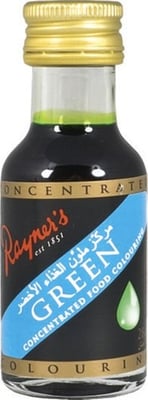 Rayner's grænn matarlitur 28 ml