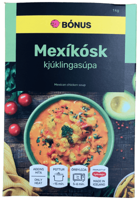 Bónus Mexíkósk Kjúklingasúpa 1 kg