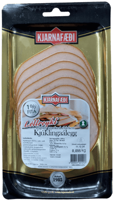 Kjarnafæði Léttreykt Kjúklingaálegg 95 g