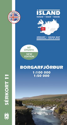 Borgarfjörður 1:100 000 - Sérkort 11