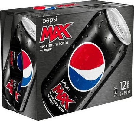 Pepsi Max 12 x 330 ml