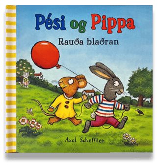 Pési og Pippa – Rauða blaðran