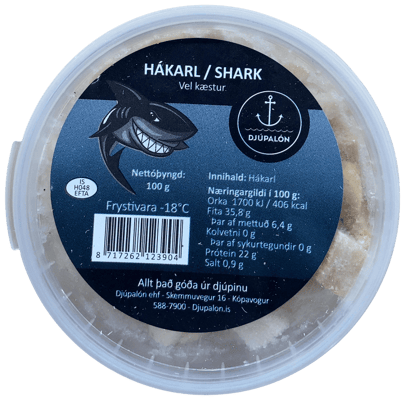 Djúpalón Hákarl vel kæstur 100 g