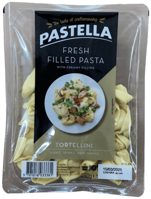 Pastella ferskt tortellini með skinku 250 g