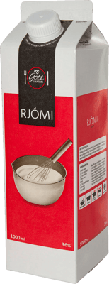 Gott í matinn Rjómi 36% 1 l