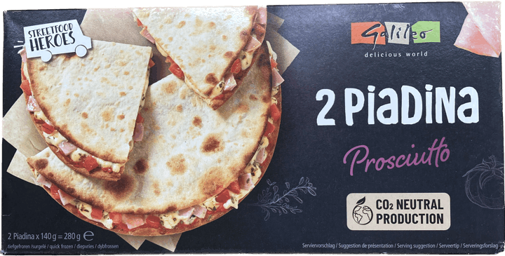 Padina quesadillas 2 stk