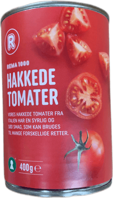 REMA 1000 hakkaðir tómatar 400 g