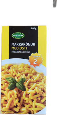 Heima Makkarónur með osti 206 g
