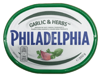 Philadelphia með hvítlauk og kryddjurtum 200 g
