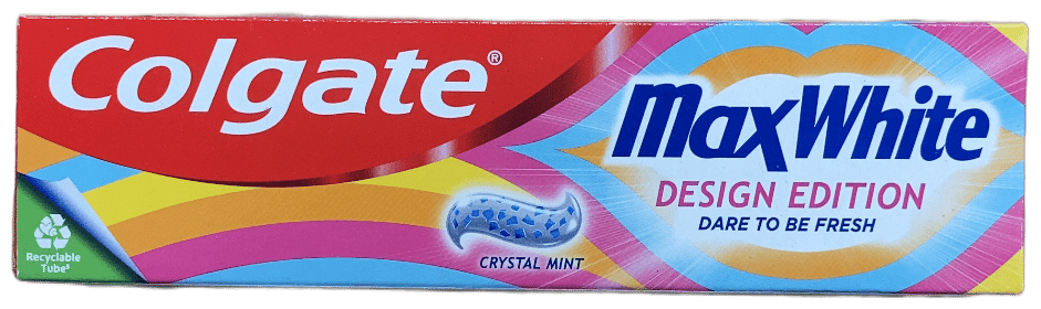 Colgate MaxWhite Design Edition Kristalminta 75 ml