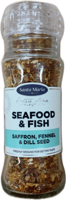 Santa Maria krydd fyrir sjávarfang og fisk með saffrani, fennel og dillfræjum 90 g
