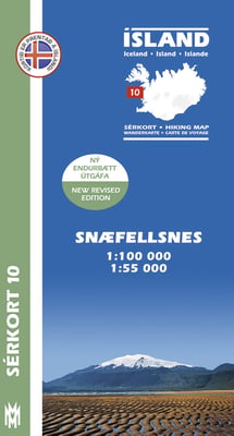Snæfellsnes 1:100 000 - Sérkort 10
