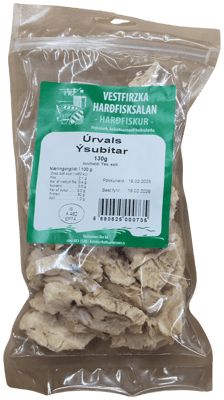 Vestfirzka Harðfisksalan Úrvals Ýsubitar 130 g